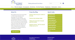 Desktop Screenshot of newenglandhomecare.com